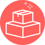 Icon of boxes stored on top of each other