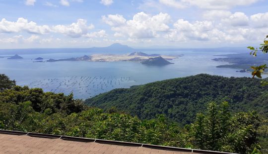 Photo of Taal Volcano in Tagaytay City.